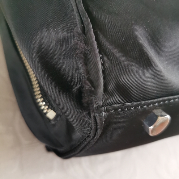 HP🔥Rebecca Minkoff Black Nylon Regan Laptop Tote Bag - Picture 9 of 13